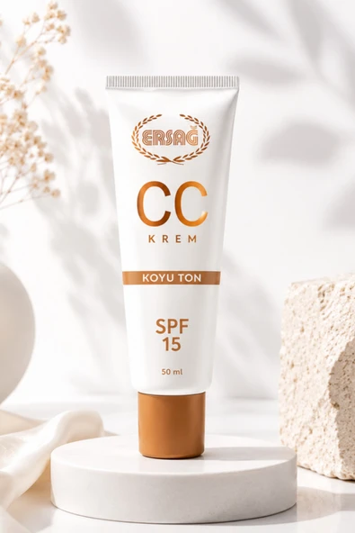 ERSAĞ CC Krem 50 ML - Koyu Ton - Resim 2