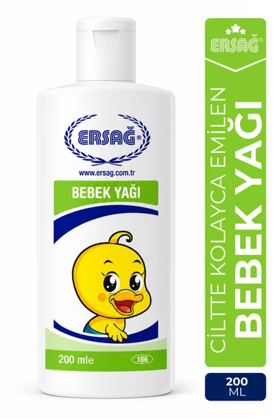 ERSAĞ Bebek Yağı 200 ML ürün görseli 1