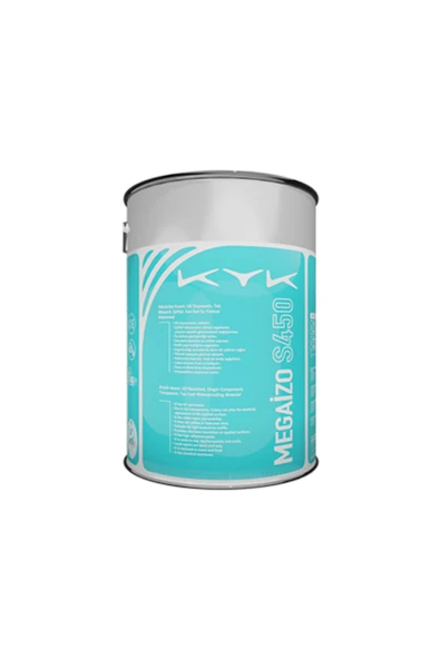Kyk Megaİzo S450 Tek Bileşenli Şeffaf Camsı Kaplama 1 kg. ürün görseli 1