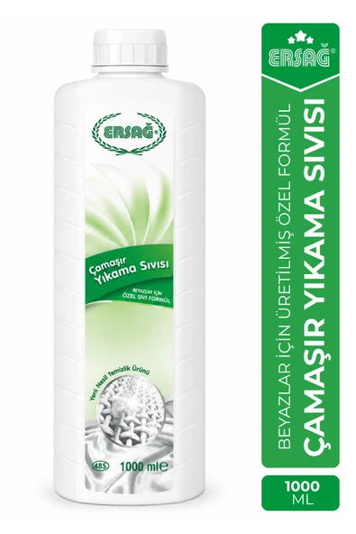 ERSAĞ Beyazlar İçin Çamaşır Yıkama Sıvısı 1000 ML ürün görseli 1