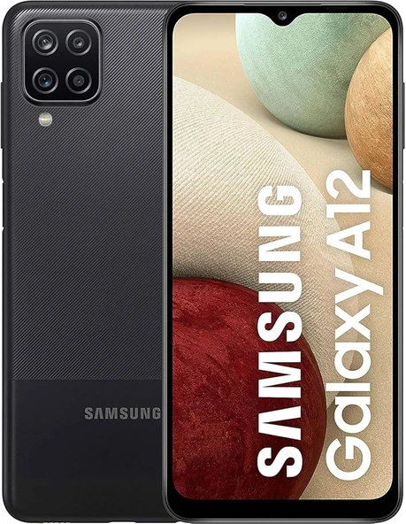 Samsung Galaxy A12 64 GB Siyah ürün görseli 1