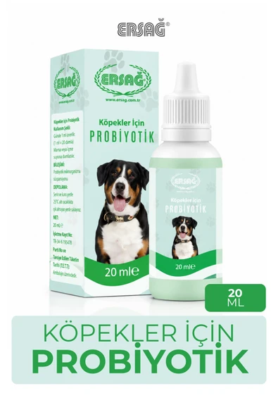 ERSAĞ Köpekler İçin Probiyotik Destek 20 ML ürün görseli 1