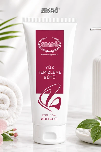 ERSAĞ Yüz Temizleme Sütü 200 ML - Resim 2