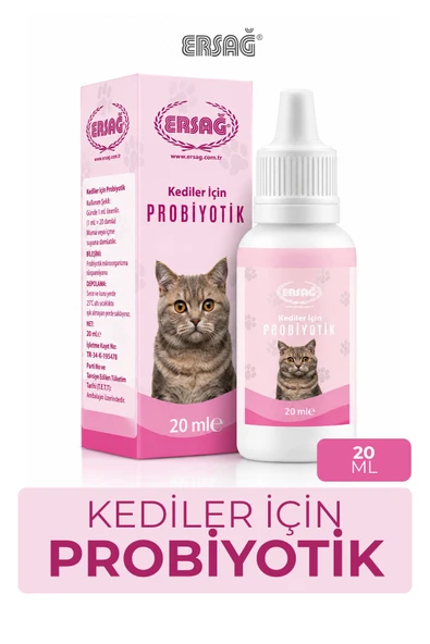 ERSAĞ Kediler İçin Probiyotik Destek 20 ML ürün görseli 1
