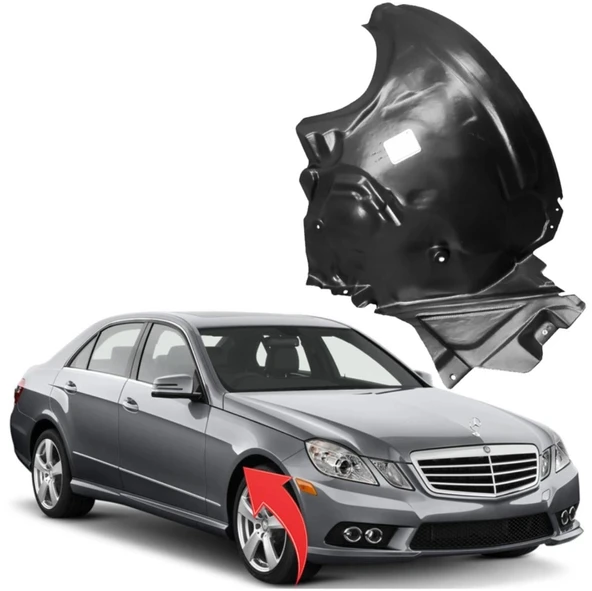 Mercedes E W212 2009-2012 Çamurluk Davlumbazı Sağ Önün Arkası 2126903130 ürün görseli 1