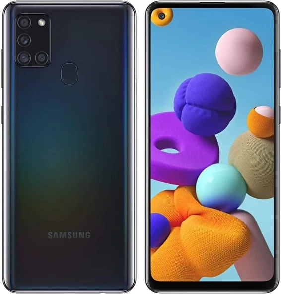 Samsung Galaxy A21s 64 GB 4 GB Siyah ürün görseli 1
