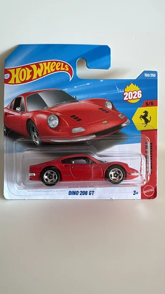 Hot Wheels Ferrari Dino 206 GT ürün görseli 1