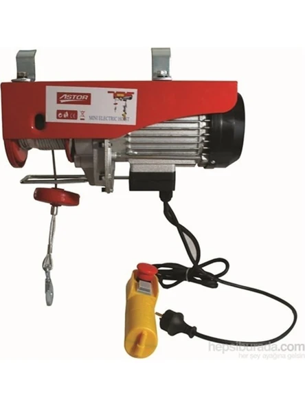 Astor 600-1200 Mini Elektrikli Vinç ürün görseli 1