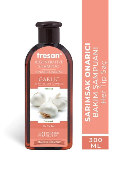 TRESAN SARIMSAK ONARICI ŞAMPUAN 300 ML ürün görseli 1