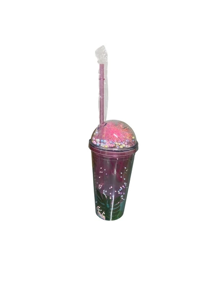 450 ML Ledli Pipetli Bardak   7979 ürün görseli 1