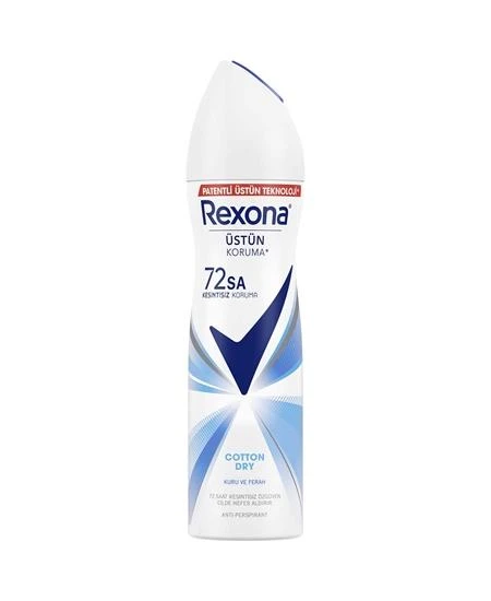 REXONA DEODORANT WOMEN COTTON 150 ML ürün görseli 1