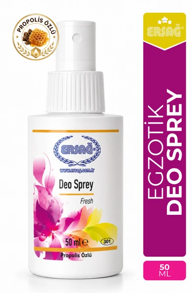 ERSAĞ Ter Kokusu İçin Propolis Özlü Deo Sprey Fresh 50 ML ürün görseli 1