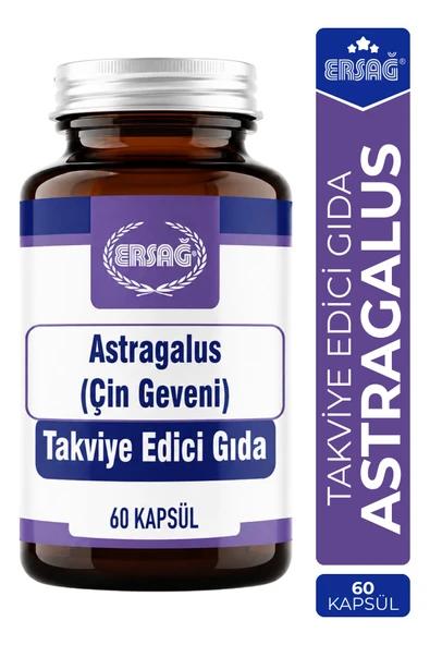 ERSAĞ Astragalus Çin Geveni Ekstraktı Takviye Edici Gıda 60 Kapsül ürün görseli 1