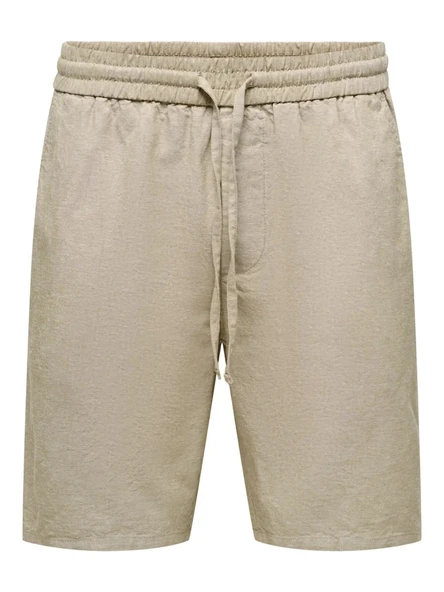 ONSLINUS 0007 COT LIN SHORTS NOOS  Erkek Şort 22024967 ürün görseli 1