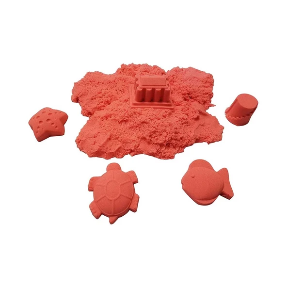 Fun Dough Kinetik Kum 1000 g Kırmızı ürün görseli 1