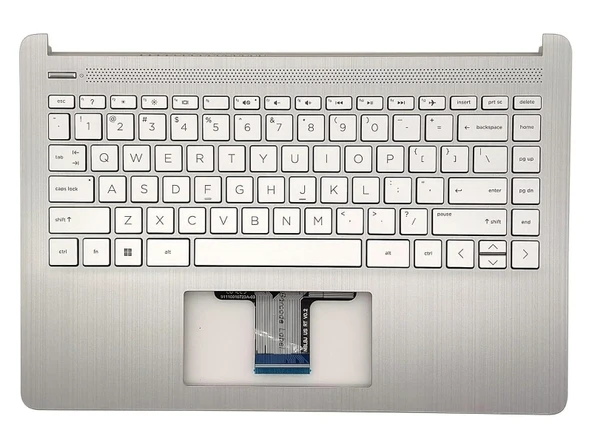 Hp 14s-fq0036nt Klavye Kasa Silver ürün görseli 1