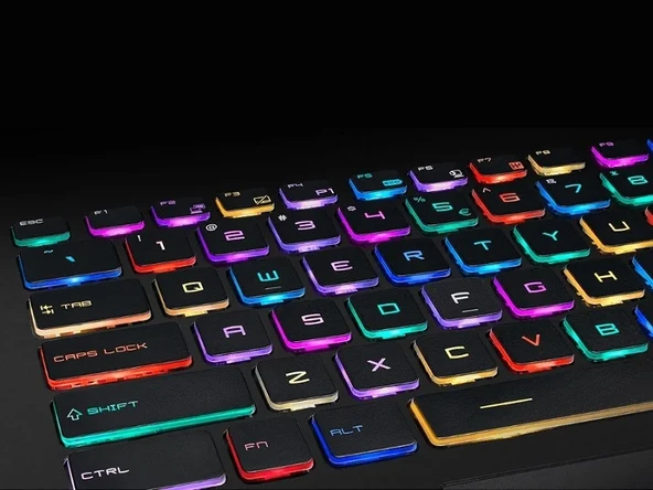 MSI Alpha 15 A3DD-023XTR Klavye Işıklı (RGB) ürün görseli 1