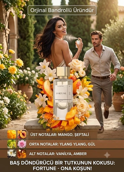 Illusione Mirage EdP 50 ml Orjinal Bandrollü Özel Seri Kadın Parfümü ürün görseli 1