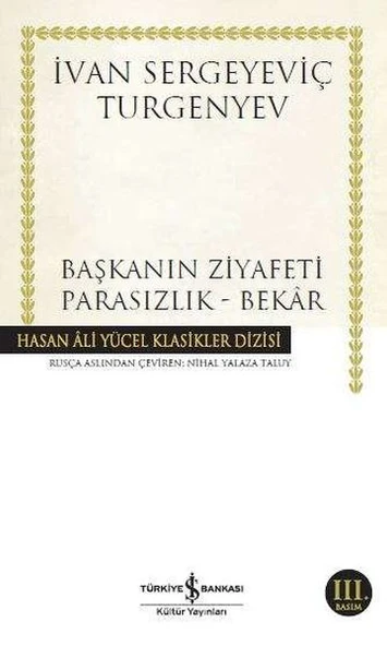 Başkanın Ziyafeti - Parasızlık - Bekar - Hasan Ali Yücel Klasikleri ürün görseli 1
