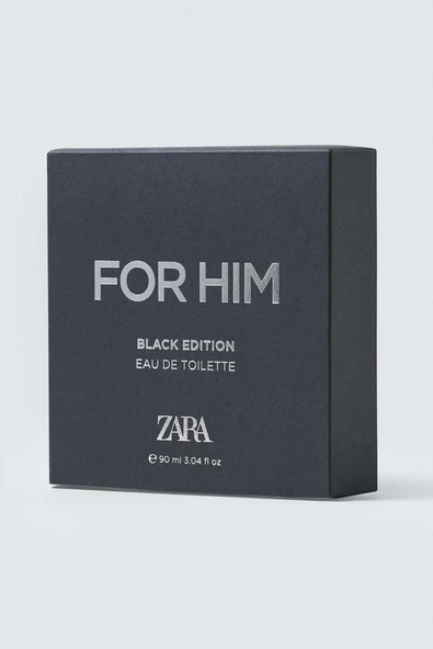 ZARA FOR HIM BLACK EDITION EDT 90ML - Resim 2