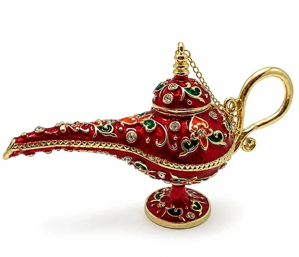 Swaroski Taşlı Alaatin Sihirli Lambası Alk5711 ürün görseli 1
