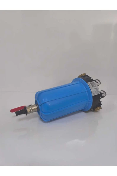 10” x 4,5” Jumbo Alttan Tahliyeli Yıkanabilir Filtre Housing ürün görseli 1