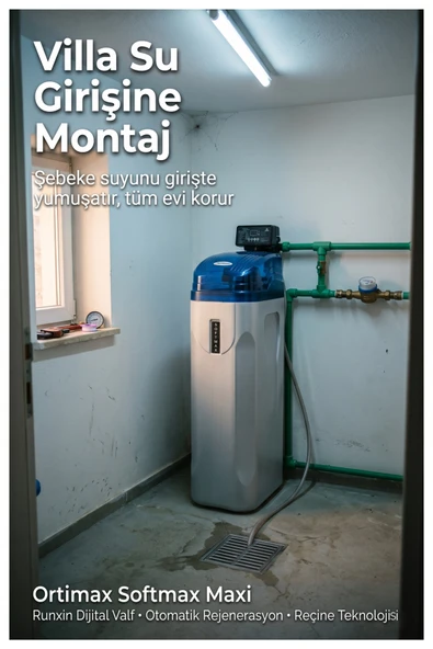 Softmax Maxi kabinet tipi su yumuşatma cihazı ORT-150 ürün görseli 1