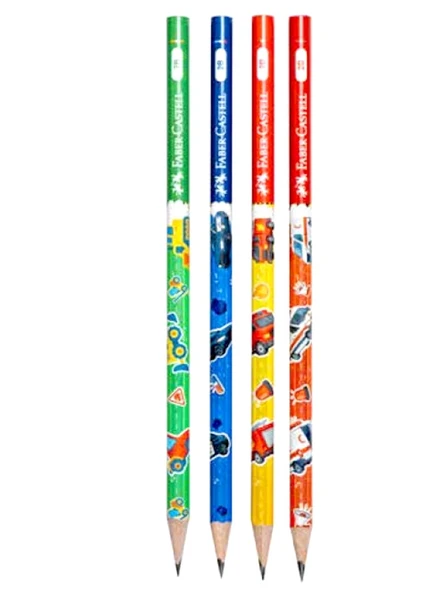Faber Castell City Squad Kurşun Kalem - 5 addt ürün görseli 1