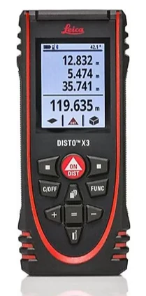 Leica Disto X3 150 m P2P Bluetooth Lazer Metre ürün görseli 1