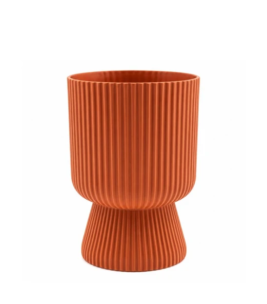 Omnipazar SO-LTSA02 Lotus Ayaklı Plastik Vazo Çiçek Saksı 5 Litre No: 2 ürün görseli 1