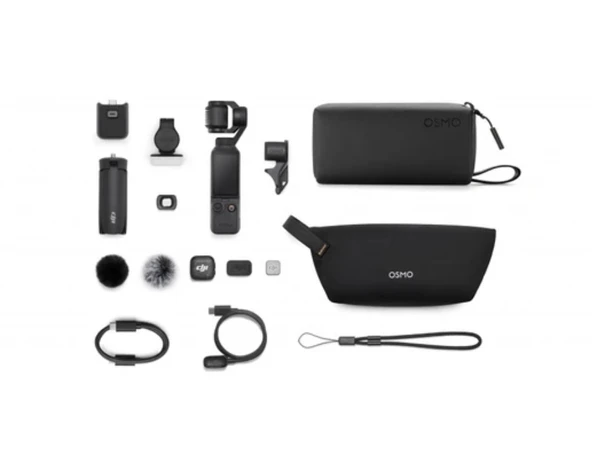 DJI Osmo Pocket 4 Creator Combo Gimbal - Resim 2
