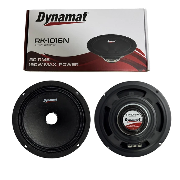 DYNAMAT RK-1016N 190W 80RMS 16CM MİDRANGE ÇİFT ürün görseli 1