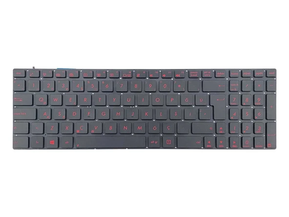 Asus N550L Klavye Işıklı Kırmızı Tuş ürün görseli 1
