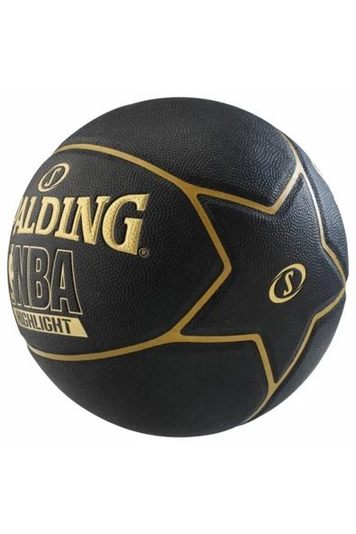 Spalding Highlight Black Gold 2021 Basket Topu ürün görseli 1