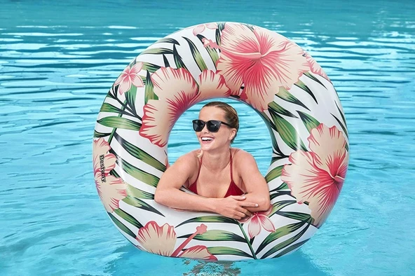 Simit  Desenli Pembe 119 cm - 1 ADET - Resim 3