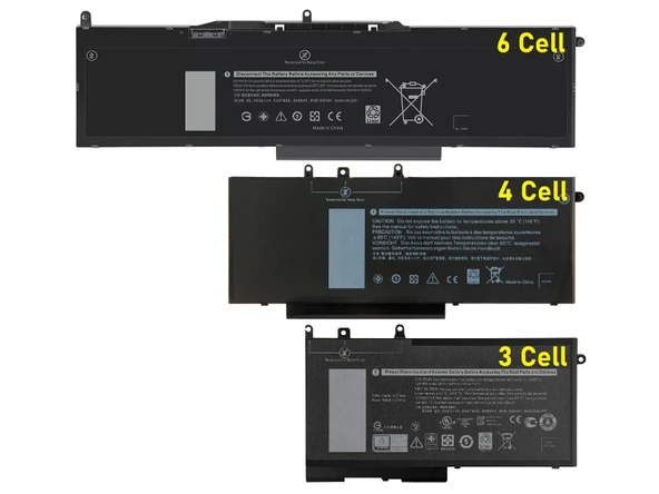 Dell Latitude 15-E5590 Batarya Pil RETRO 6Cell V2 ürün görseli 1