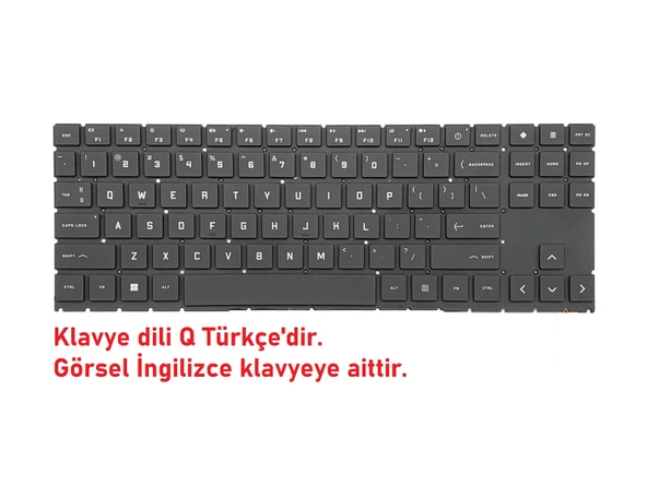 Hp Omen 3A700EA Klavye Işıklı V1 (Non-Numeric) RGB Backlit ürün görseli 1