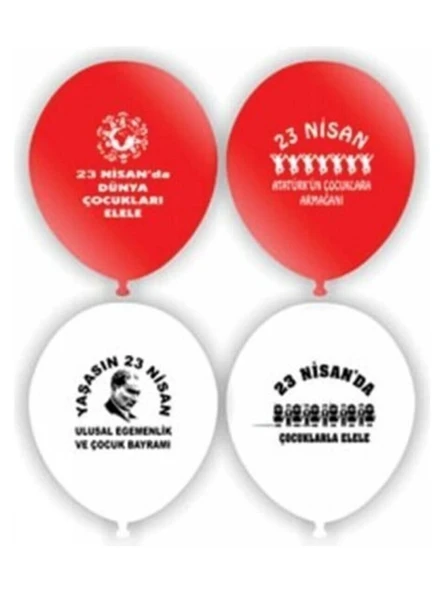 Vatan Balon 23 Nisan 100 Lü VT905 ürün görseli 1