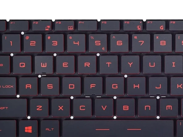 MSI MS-16W2 Klavye Işıklı Kırmızı Tuş ürün görseli 1