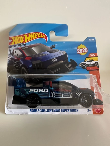 Hot Wheels Ford F-150 Lightning SuperTruck ürün görseli 1