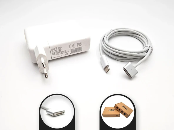 Apple MacBook Pro 16-inch M2 Pro Adaptör RETRO ürün görseli 1