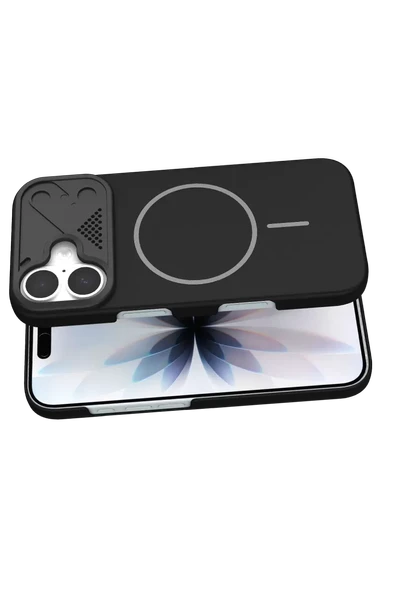 Joko Apple iPhone 17 Export Magsafe Kapak - Siyah - Resim 3