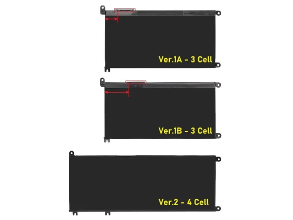 Dell Latitude N016L340014EMEA_W Batarya Pil FreeCell Ver.2 4Cell ürün görseli 1