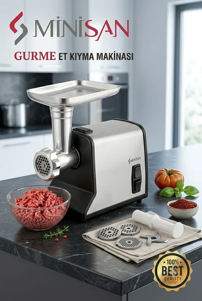 Minisan Jsgm311-120 Gurme Et Kıyma Makinesi ürün görseli 1