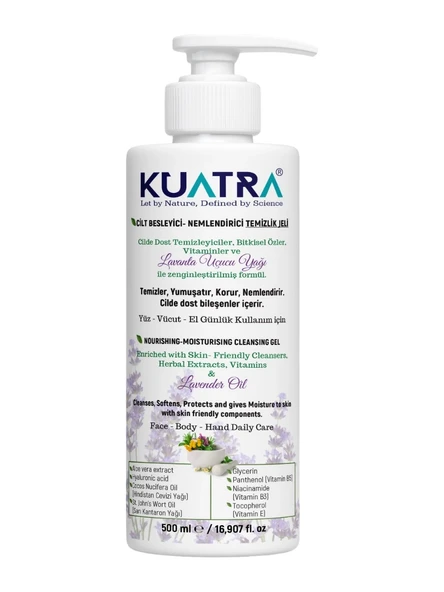KUATRA NEM. BES. TEMİZLEME JELİ 500 ML ürün görseli 1