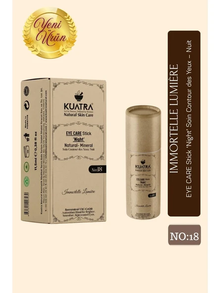 KUATRA İMMORTELLE LUMİERE GÖZ ÇEVRESİ STİCK GECE BAKIM 11,5 ML ürün görseli 1