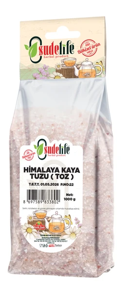 FATİH SUDE HİMALAYA KAYA TUZU ( TOZ ) 1000 G ürün görseli 1