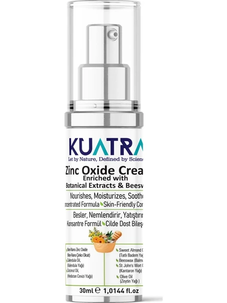 KUATRA ÇİNKO OKSİT KREM (PİŞİK ÖNLEMEYE YARDIMCI) ürün görseli 1