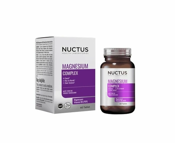NUCTUS MAGNESIUM COMPLEX 60 TABLET ürün görseli 1