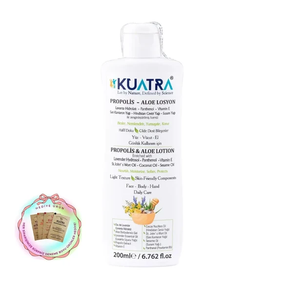 KUATRA PROPOLİS - ALOE VERA LOSYON 200 ML ürün görseli 1